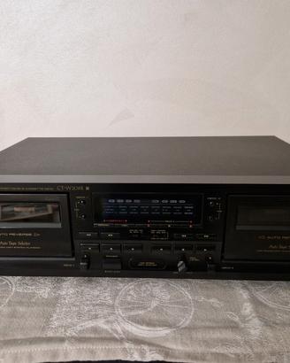 piastra doppia cassetta Pioneer ct-w208r 