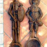 Decorazione forchetta cucchiaio artigianato Spagna