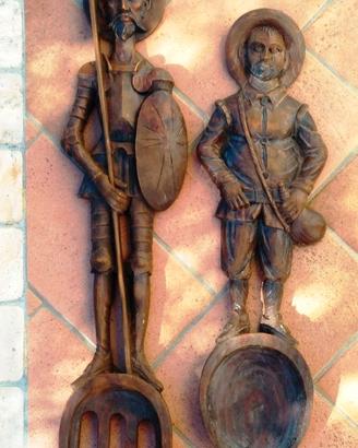 Decorazione forchetta cucchiaio artigianato Spagna