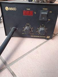 Stazione di saldatura ad aria calda 850W smd