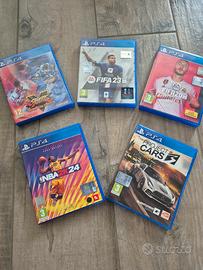 Giochi per Play Station PS4