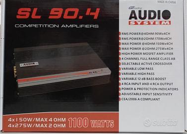 amplificatore audio sistem 4 canali