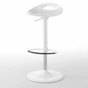 1 Sgabello Samba Softline Bianco
