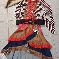 vestito carnevale cowboy  donna