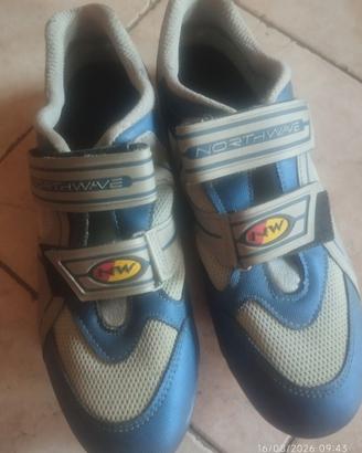 Scarpe ciclismo per bici da corsa , spinning o MTB
