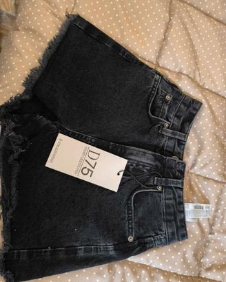 Pantaloni corti jeans 