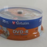campana 25pz DVD-R PRINTABLE Verbatim NUOVA