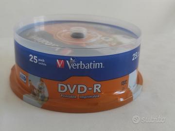 campana 25pz DVD-R PRINTABLE Verbatim NUOVA