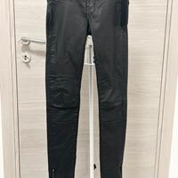 Sexy jegging nero guess los angeles nuovo xxs