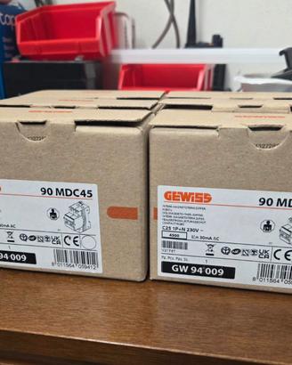 Interruttore Gewiss Salvavita MTD 25ah -NUOVO