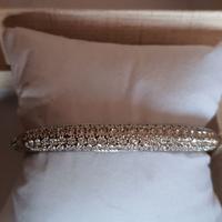 Bracciale rigido con strass