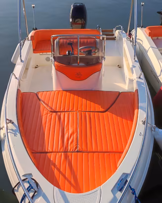 barca open 5.40 con motore mercury 40