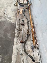 Componenti nautici per gozzi in legno e vetrore