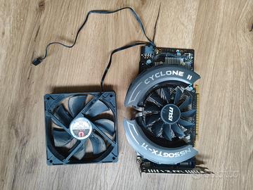 Scheda Video MSI GTX 550 Ti Cyclone II 1GB GDDR5