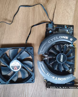 Scheda Video MSI GTX 550 Ti Cyclone II 1GB GDDR5