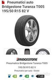 cerchi in lega e gomme nuove