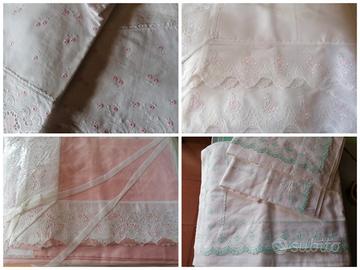 lenzuola pizzo San Gallo