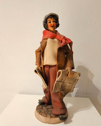 Ceramica di Caltagirone il giornalaio