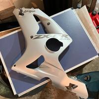 carena laterale + altro kawasaki zx-6r 636 2003/04