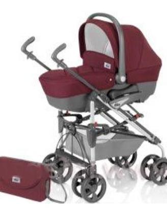 Carrozzina,Letto,Ovetto, Trio Cam Bordeaux UNISEX