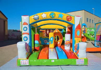 Labirinto con Ostacoli Gonfiabile per Bambini