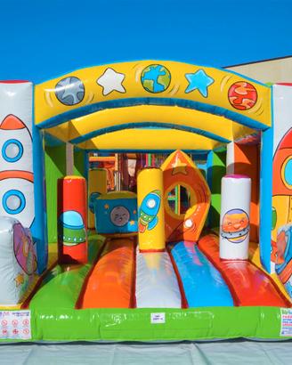 Labirinto con Ostacoli Gonfiabile per Bambini