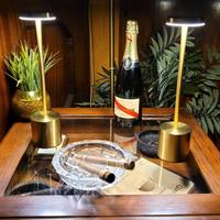 Coppia Lampade, Wireless,Touch control, USB ricari