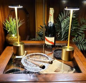 Coppia Lampade, Wireless,Touch control, USB ricari