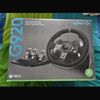 Logitech G920 Driving force Volante + pedaliera