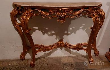 consolle con specchiera 