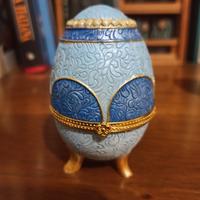  uova di struzzo decorato
