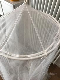 Zanzariera bianca da letto diametro 56cm