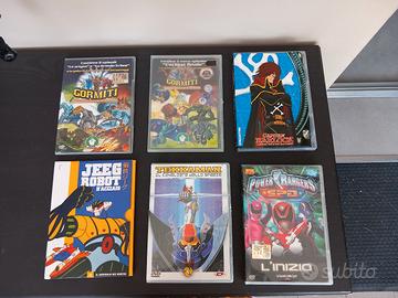 Lotto DVD cartoni vintage