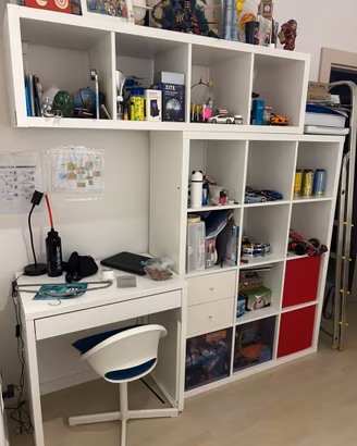 Libreria/scrivania ikea