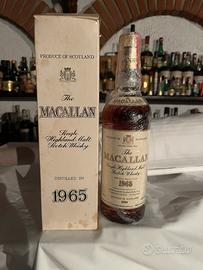 Macallan 1965 con Box + Macallan 12 yo