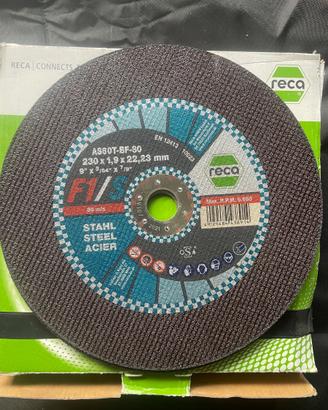 Dischi da taglio F1/s per acciaio diam 230