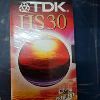 CASSETTE VHS TDK HS30 vergini