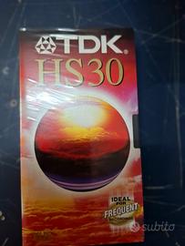 CASSETTE VHS TDK HS30 vergini