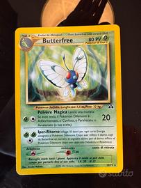 Pokemon Butterfree Neo Discovery ita - no holo
