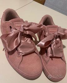 Puma Suede Rosa. Tg 37 scamosciate.