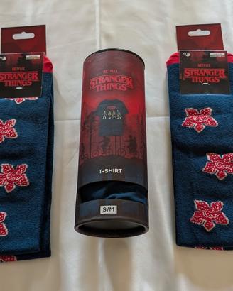 Set: 1 T-shirt e 2 Paia di calze Stranger Things 
