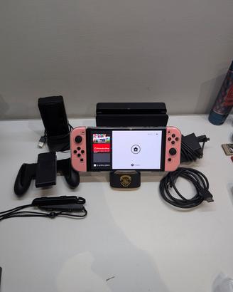 Nintendo switch Oled Nuova con accessori
