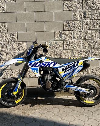 Husqvarna fc 450 con COBRA completa