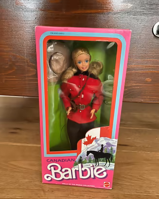 Barbie dolls of the world Canadian 1987, NRFB