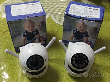 2 Telecamere di sorveglianza con visione notturna 