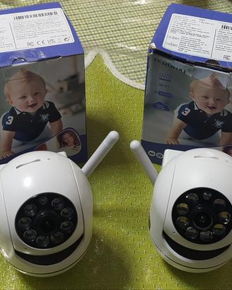 2 Telecamere di sorveglianza con visione notturna 