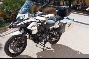 BENELLI TRK 502X APPENA TAGLIANDATA E GOMMATA