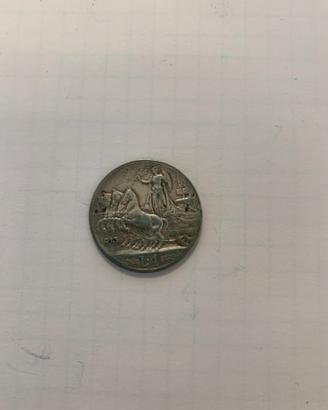 1 Lira 1913 Vittorio Emanuele III