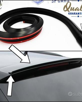 SPOILER Posteriore Alettone Tetto Per SEAT Nero