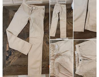 Pantaloni Pepe Jeans beige chiaro